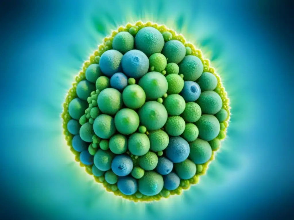 Mitochondrias vibrantes con Coenzima Q10, energía celular Una estructura celular vibrante en acuarela, con mitocondrias y Coenzima Q10, simbolizando energía y vitalidad