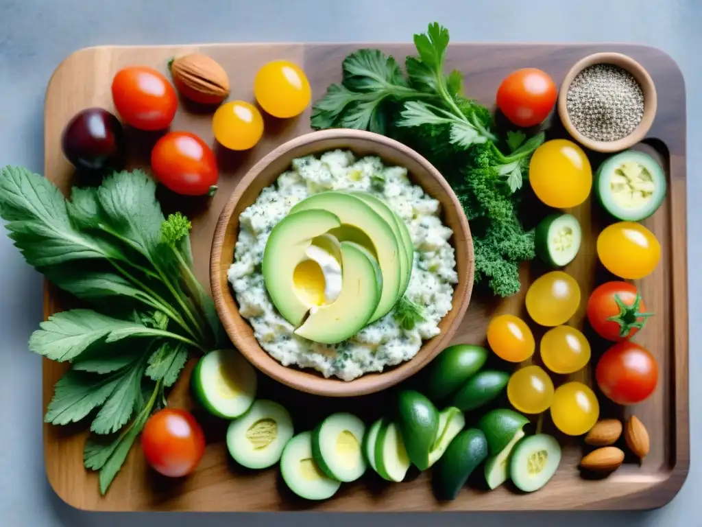 Deliciosos snacks keto: ilustración acuarela vibrante Un festín de Snacks Keto saludables para perder peso, pintados en acuarela con colores vibrantes y frescura