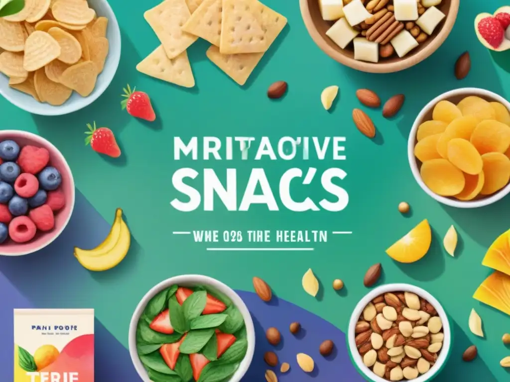 Mercado vibrante de snacks saludables: innovación y emoción Un mercado vibrante de snacks saludables innovadores invita a la inversión y la creatividad