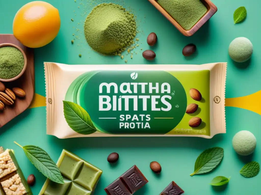 Deliciosas golosinas energéticas para atletas: ilustración acuarela Una presentación vibrante de snacks energéticos saludables con café, perfectos para deportistas