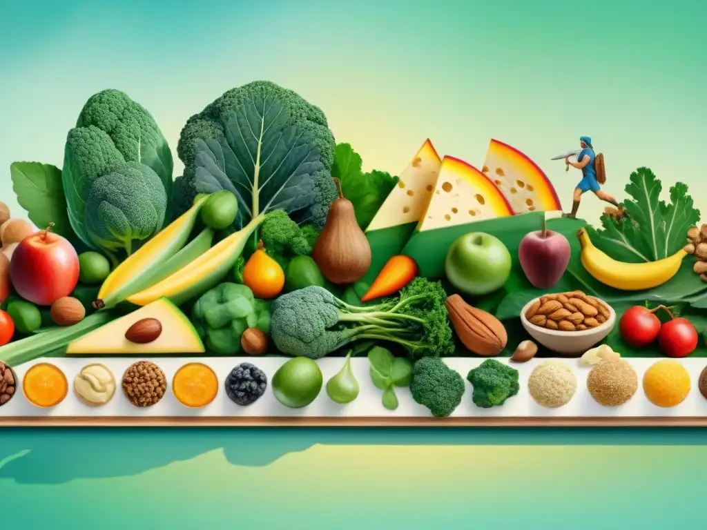 Evolución de snacks saludables: historia ilustrada Un viaje visual por la evolución de los snacks saludables para antojos a lo largo de la historia